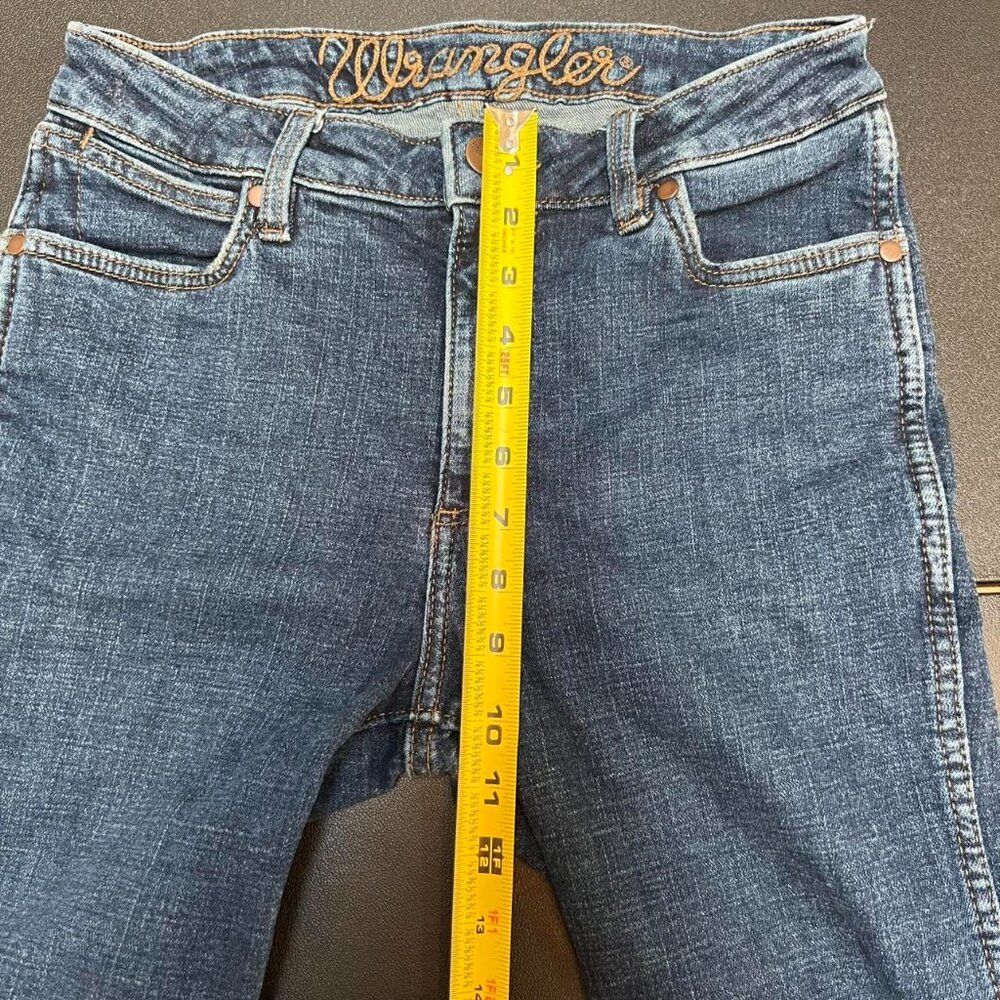 Wrangler Retro Mae Women’s Wide Leg Trouser Jeans 27x32 Western Cowgirl Denim - Picture 7 of 8